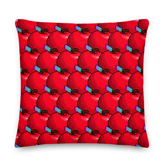 The Pixel Apples Pillow